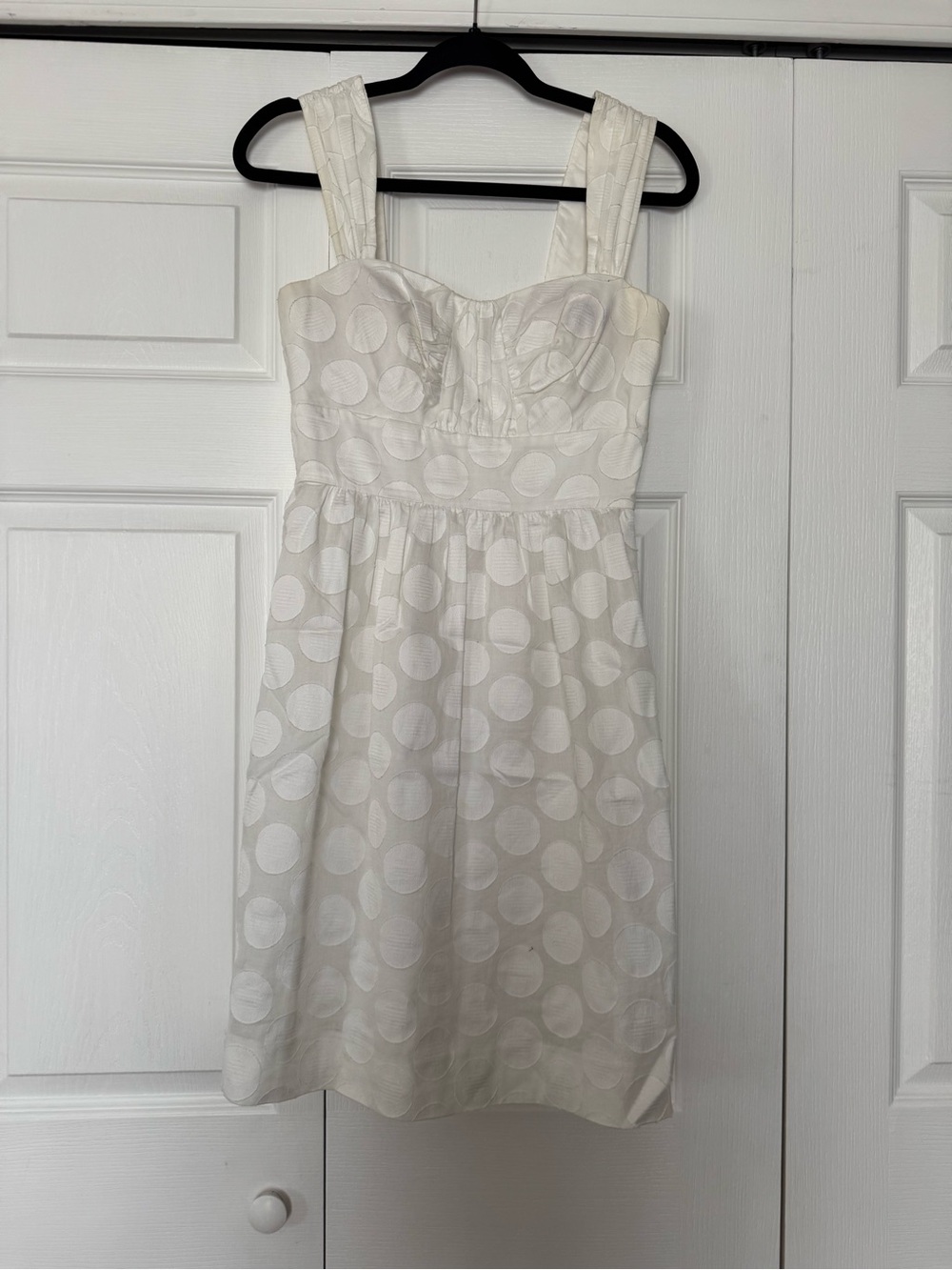 Gianni Bini Cream Polka Dot Sundress